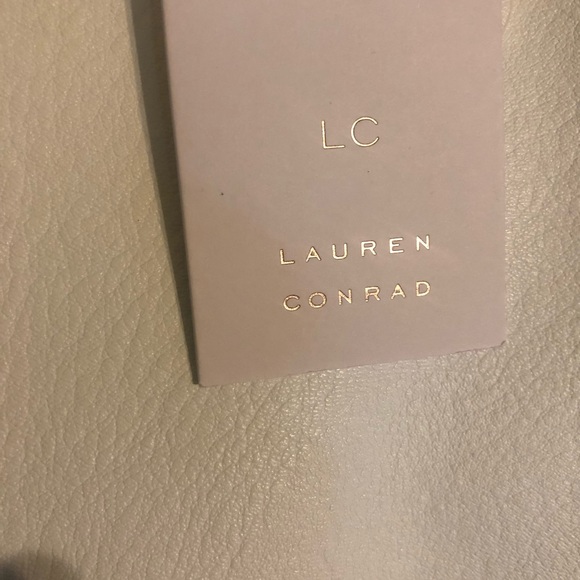 NWT RETAIL $69 Lauren Conrad Marshmallow Square Tote 14x12.4x3.3” - Picture 3 of 12